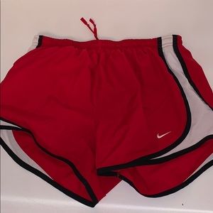 Black and Red Nike Shorts